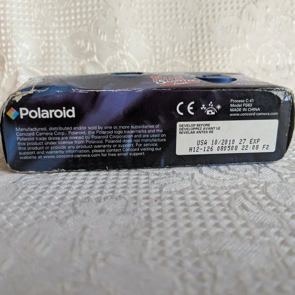 Disposable Camera Set One is Waterproof